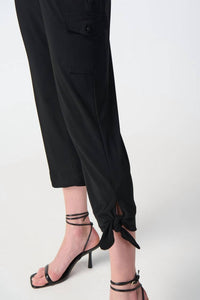 Joseph Ribkoff - Knit Jogger Pants with Cargo Pockets