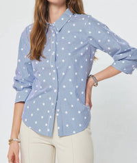 Current Air - Americana Button Down Top