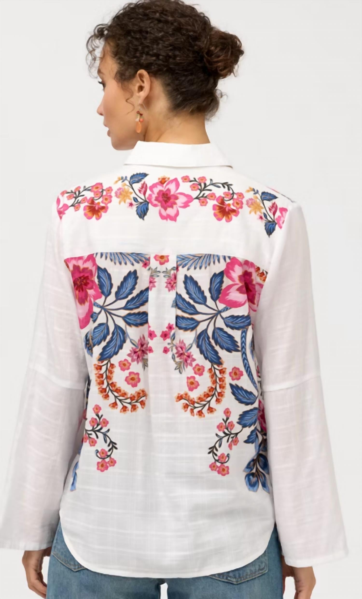 Johnny Was - Button Detail Shirt