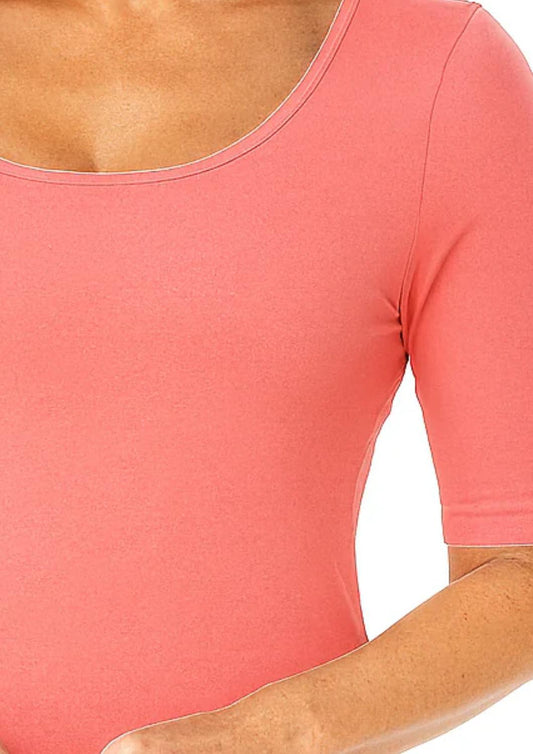 Angel Apparel - Short Sleeve Scoop Neck Tee