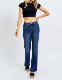 Judy Blue - Tummy Control Classic Straight Jeans