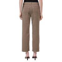 CLOSED Milo Straight Leg Corduroy Pants in clay beige - women's jeans - alternate view