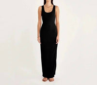 Rumer - Rosa Rib Maxi Cut Out Dress
