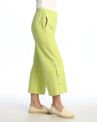 Jess & Jane - Cropped Button Pant