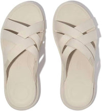 Fitflop - Women's F-mode Go Webbing Flatform Strappy Slides