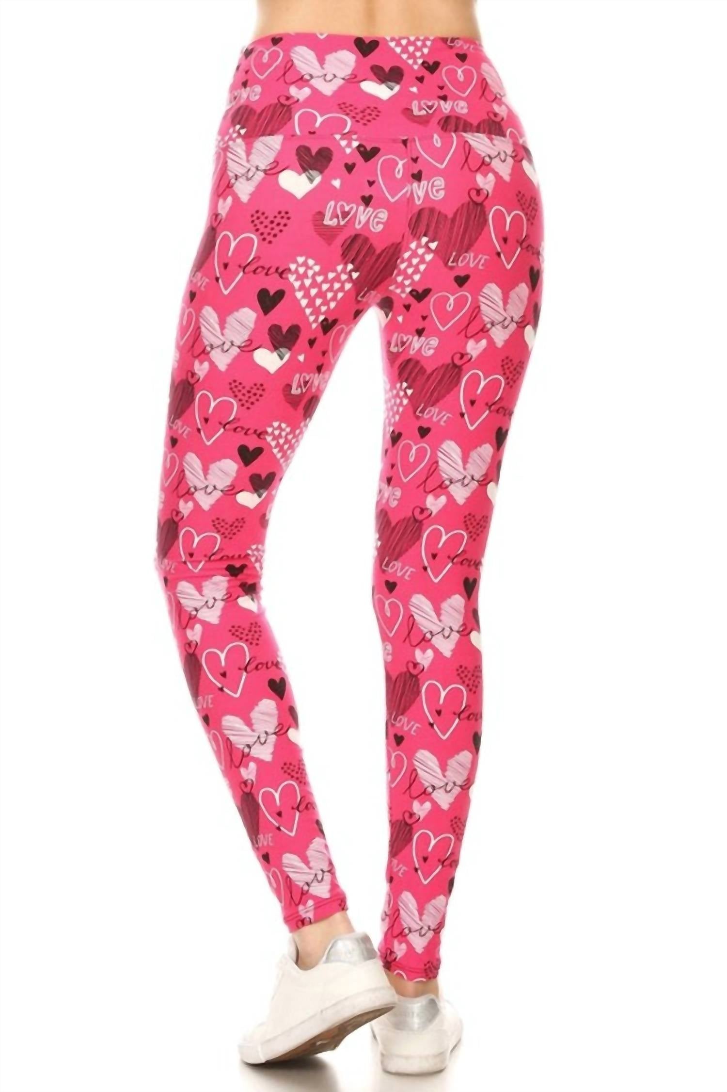 Love It - Valentines Heart Leggings