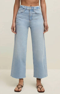 Z Supply - Nova High Rise Denim Crop Pant