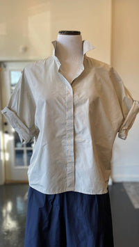 Peter O. Mahler - Women's Short Paper Touch Blouse