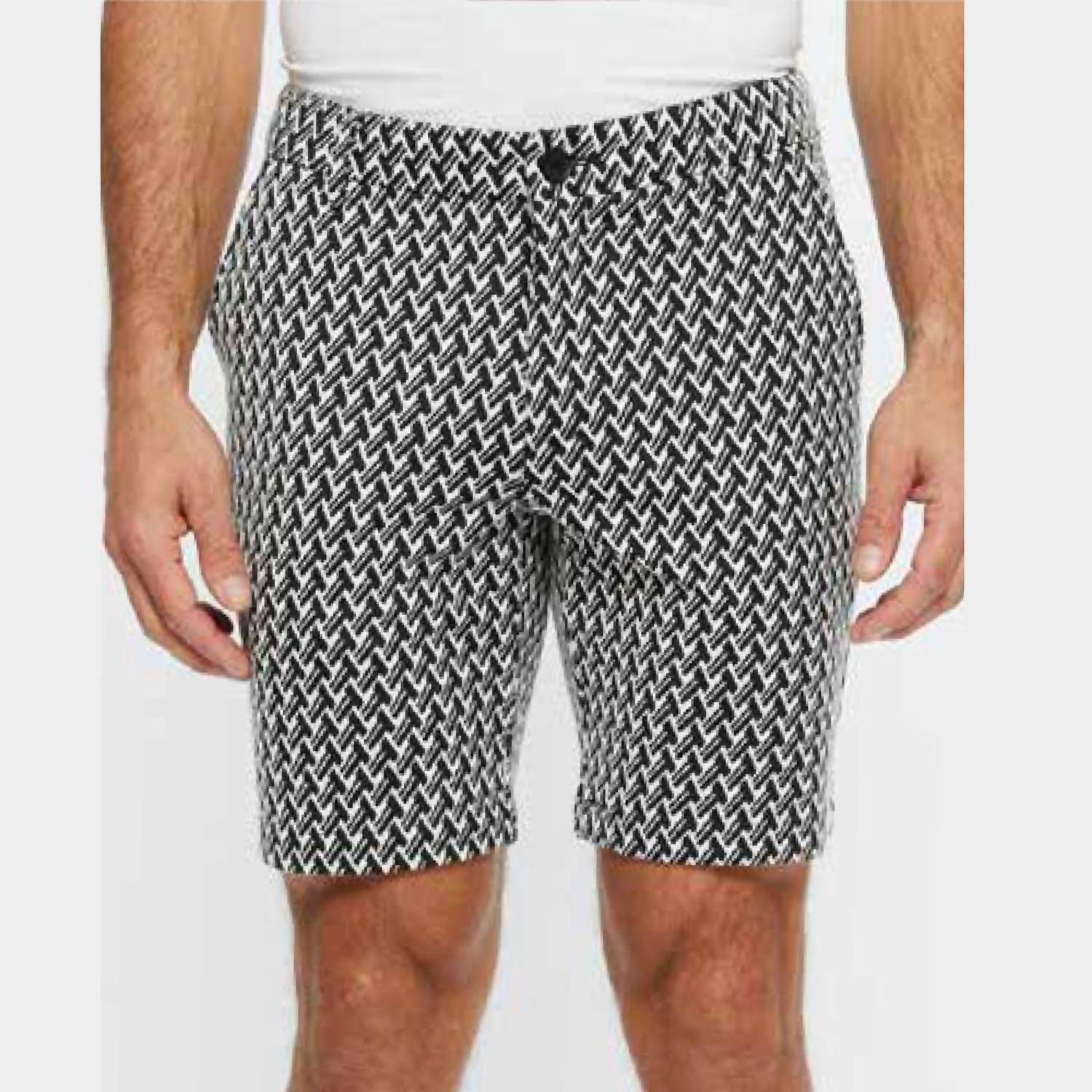 Postmarc - Ridge Point Jacquard 8" Inseam Stretch Knit Short