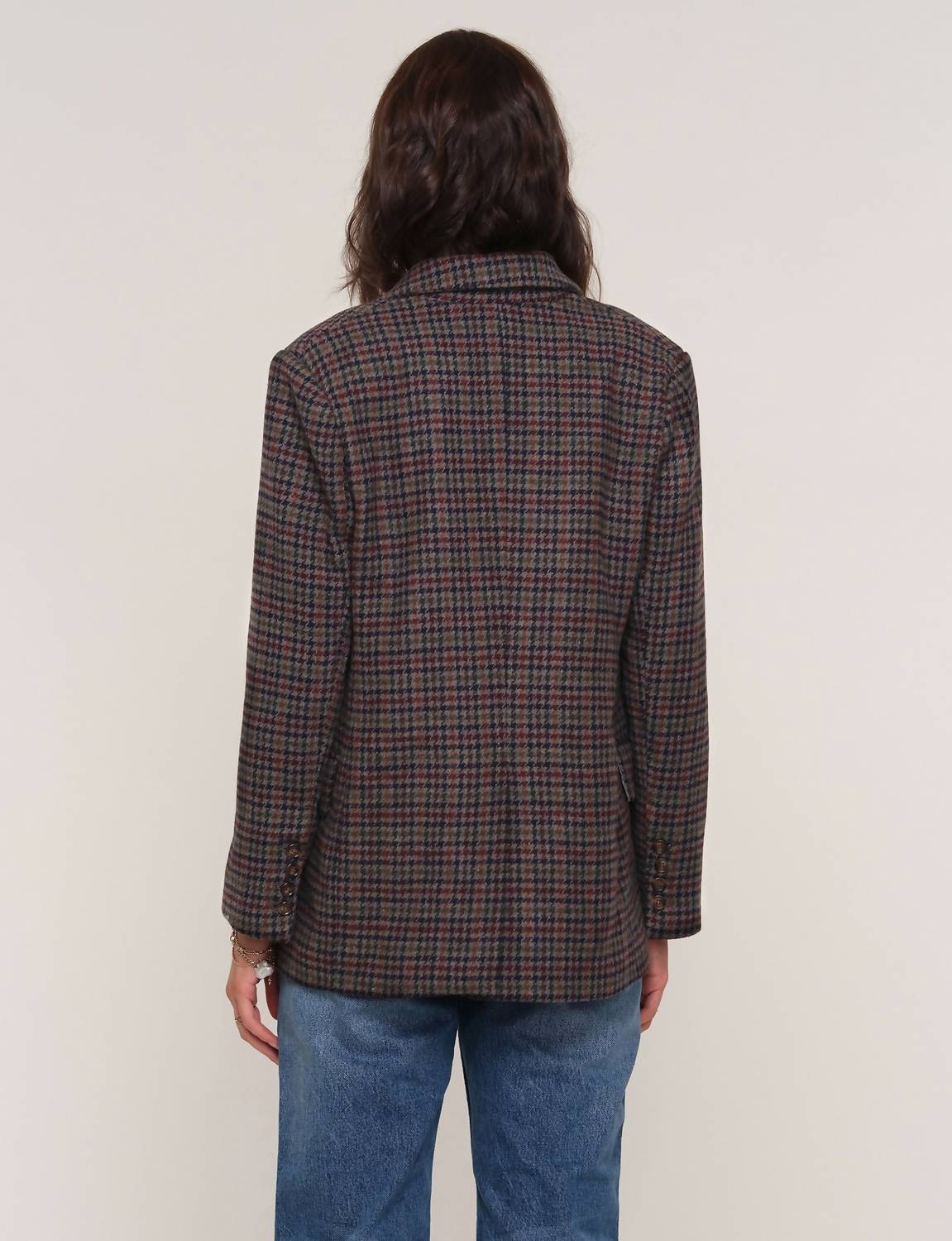 heartloom Cassia Blazer in olive - women's jacket - detail view