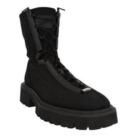 Salvatore Ferragamo Women's Atlante Lace-up Ankle Boots in black - women's shoe
