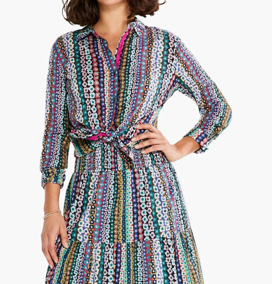 Nic + Zoe - Francesca Flower Field Crinkle Shirt - Plus