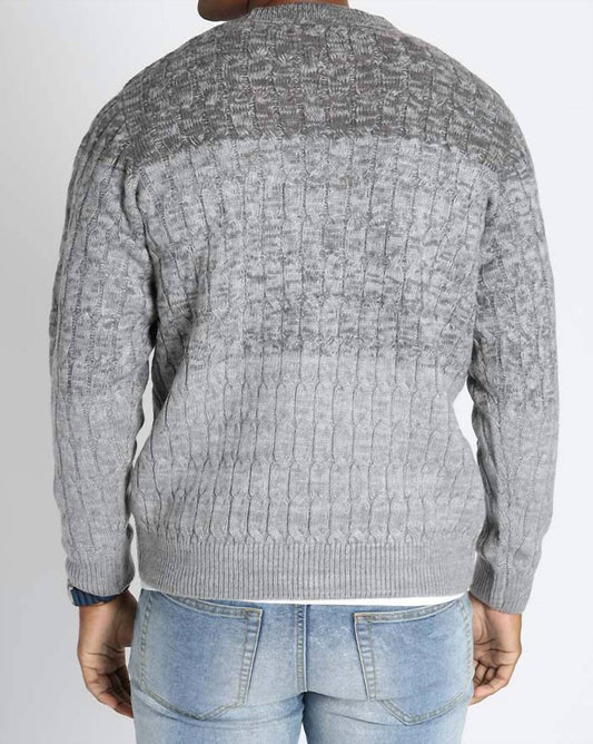Jachs New York - Cable Knit Crewneck Sweater