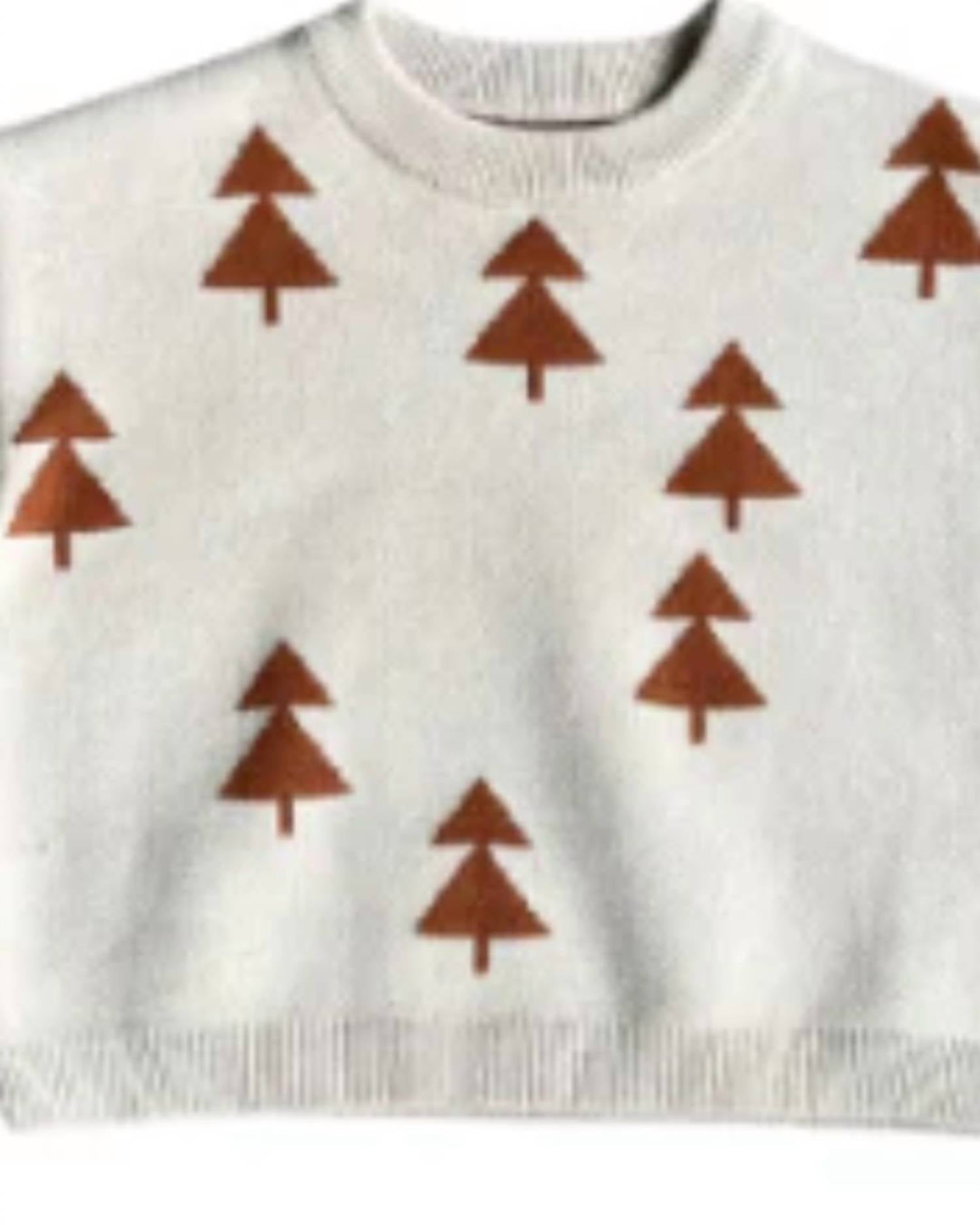 Babysprouts - Kid's Winter Trees Knit Sweater