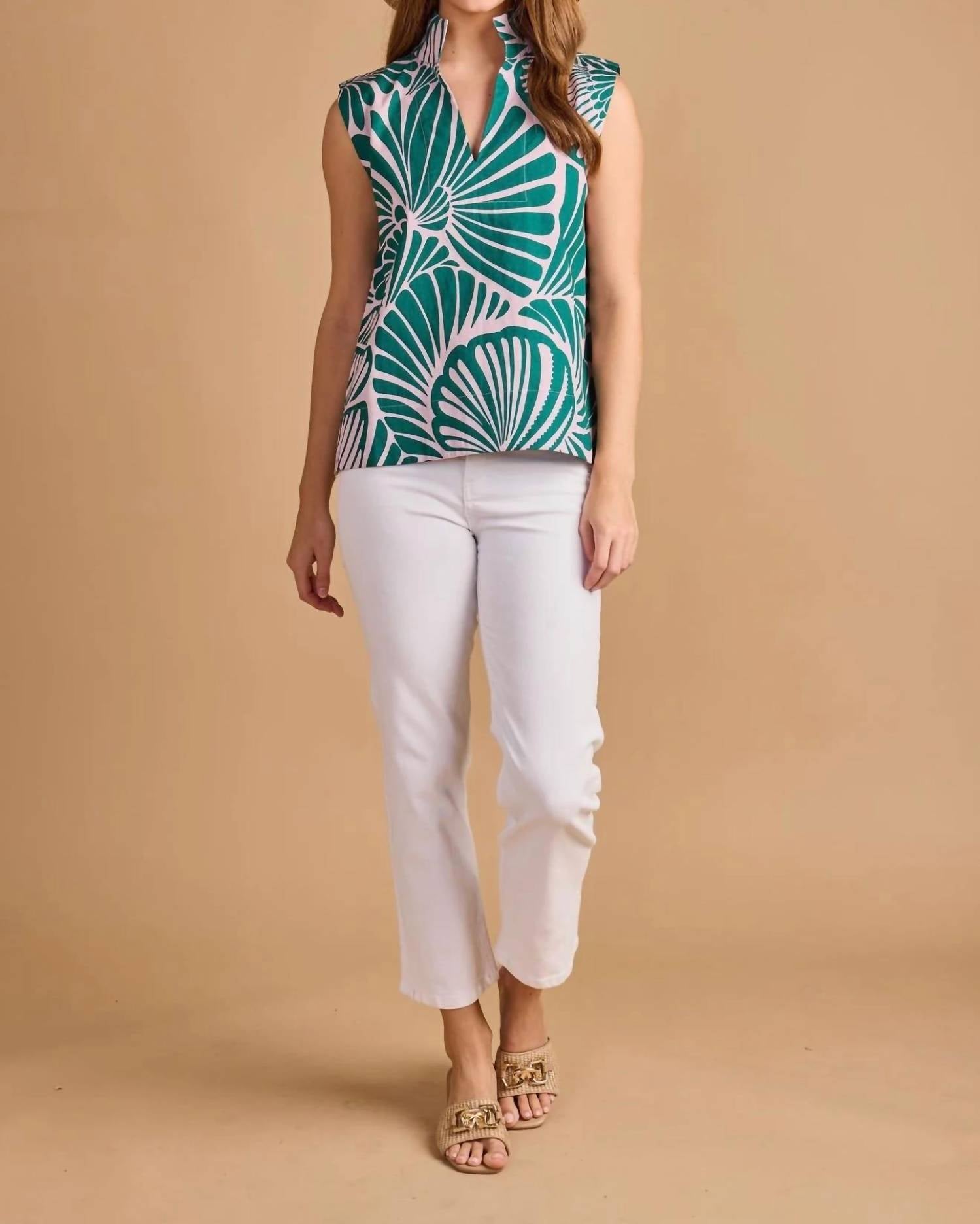 Double A - Seaweed Shell Top