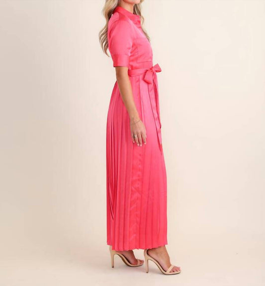 S'Edge - BECKETT PLEAT SHIRT MAXI DRESS