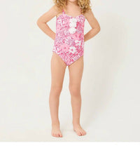 Lilly Pulitzer - Girl's Maddie Flower Swimsuit
