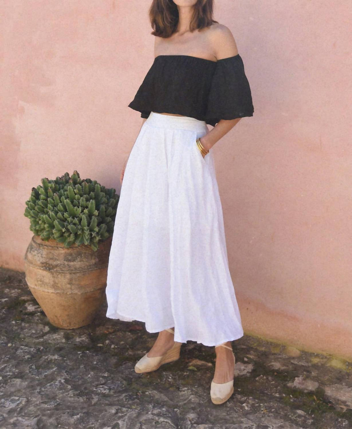 Beachwood The Label - Alba Mid Length Skirt