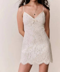 Loveshackfancy - Petaline Lace Mini Dress