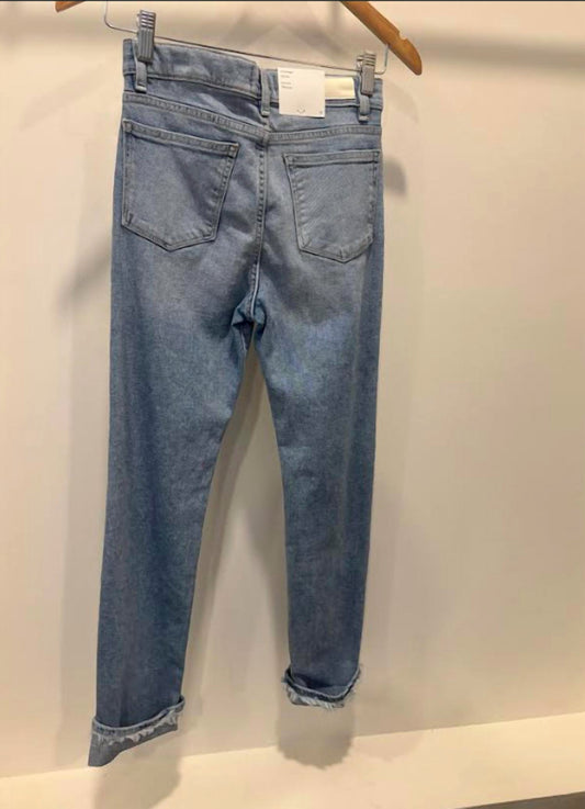 T2Love - Kid's Loosefit Hooded Po Reversed Jeans