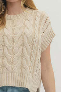 Entro - Sweater Vest Top