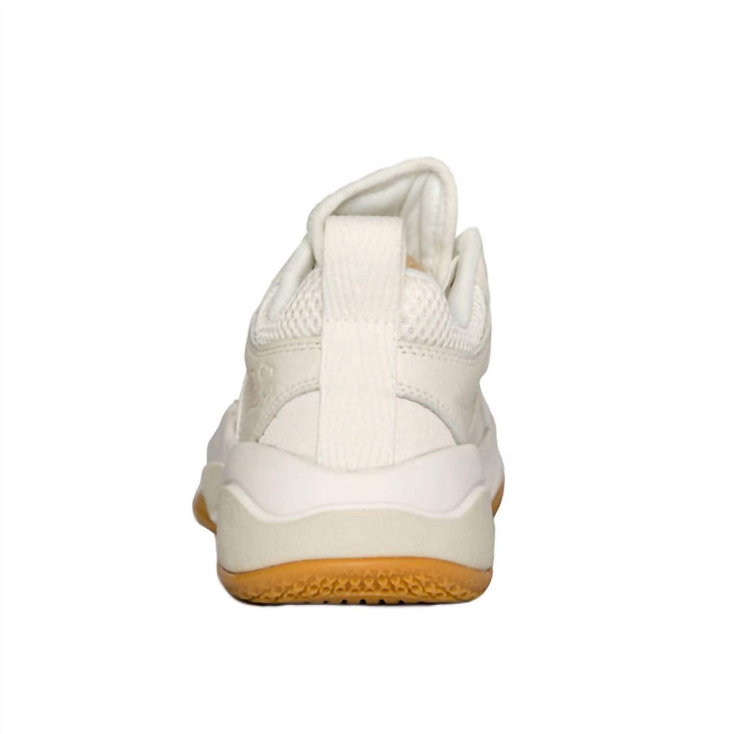 BIG BALLER BRAND Men's Athletic Support Versatile Basketball Sneaker in white - men's shoe - alternate view