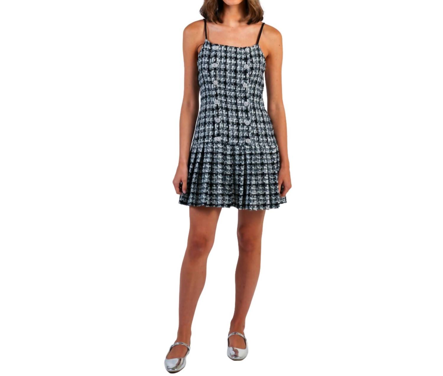 Sirena - Emory Dropped Waist Mini Dress