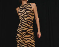 Able - Animal Print Maxi Dress