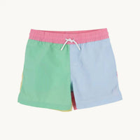The Beaufort Bonnet Company - Country Club Colorblock Trunks