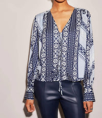Fifteen Twenty - Kayla Bow Detail Blouse