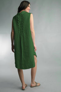 Tempo Paris - Sleeveless Button Dress