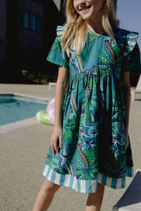 Briton Court - Girls' Lotus Dress