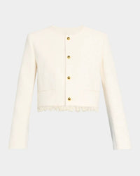 Frame - Tweed Fringe Jacket