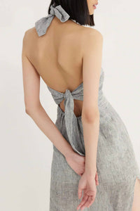 Rumer - Delphine Halter Maxi Dress