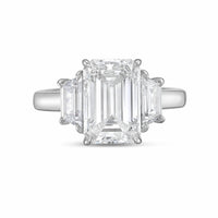 Diana M Jewels - Women's Emerald Lab-Grown Diamond Ring (4.00 Ct) - Signature Plus