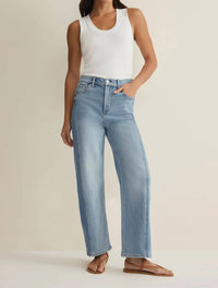 Z Supply - Luna High Rise Crop Bowed Jeans