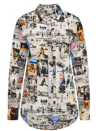 Unbreak.It - NAOMI Beach Celeb Print Blouse