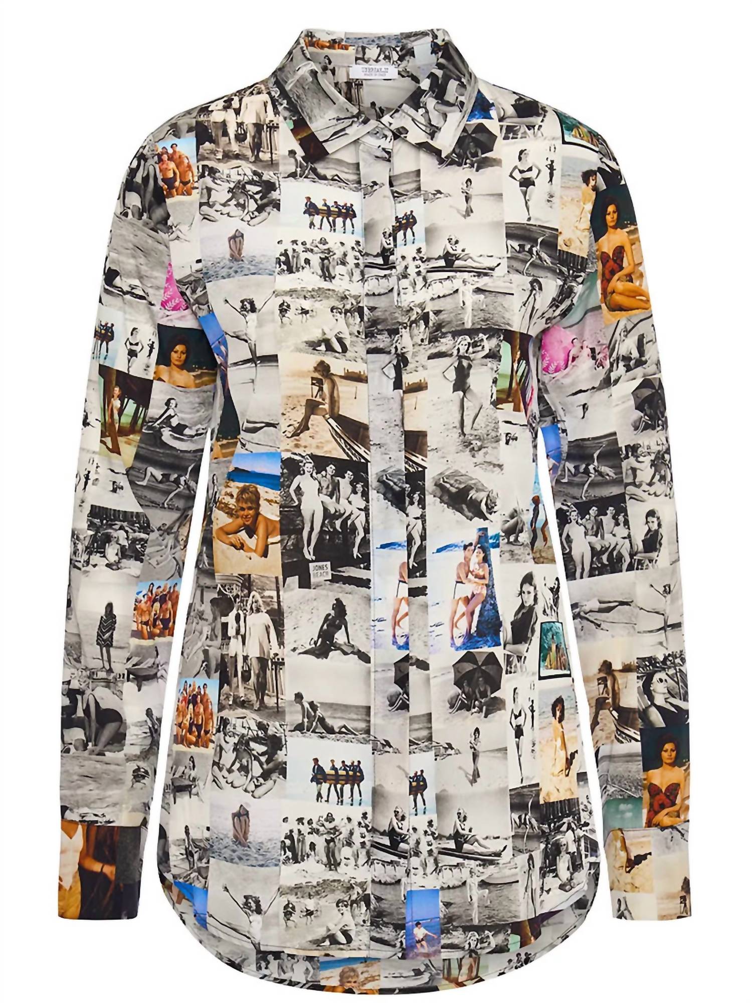 Unbreak.It - NAOMI Beach Celeb Print Blouse
