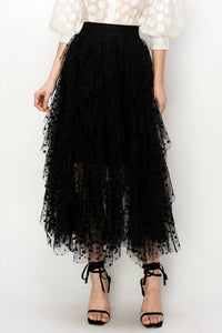 Ina Fashion - Tulle Midi Skirt