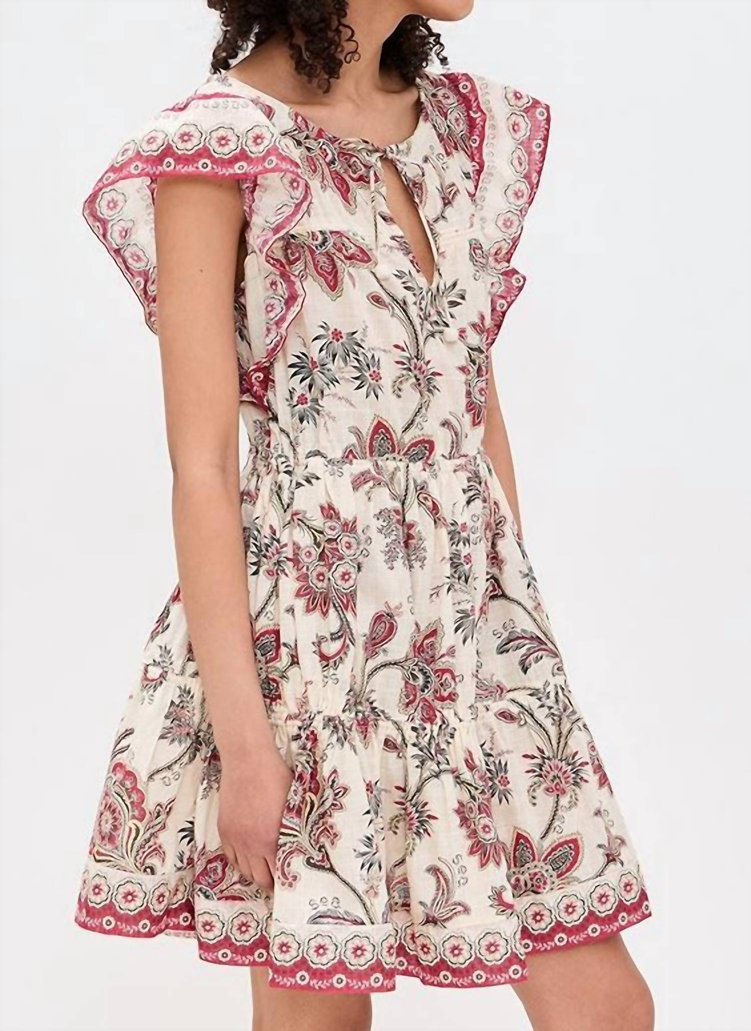 Sea - Cassandra Print Tunic Mini Dress