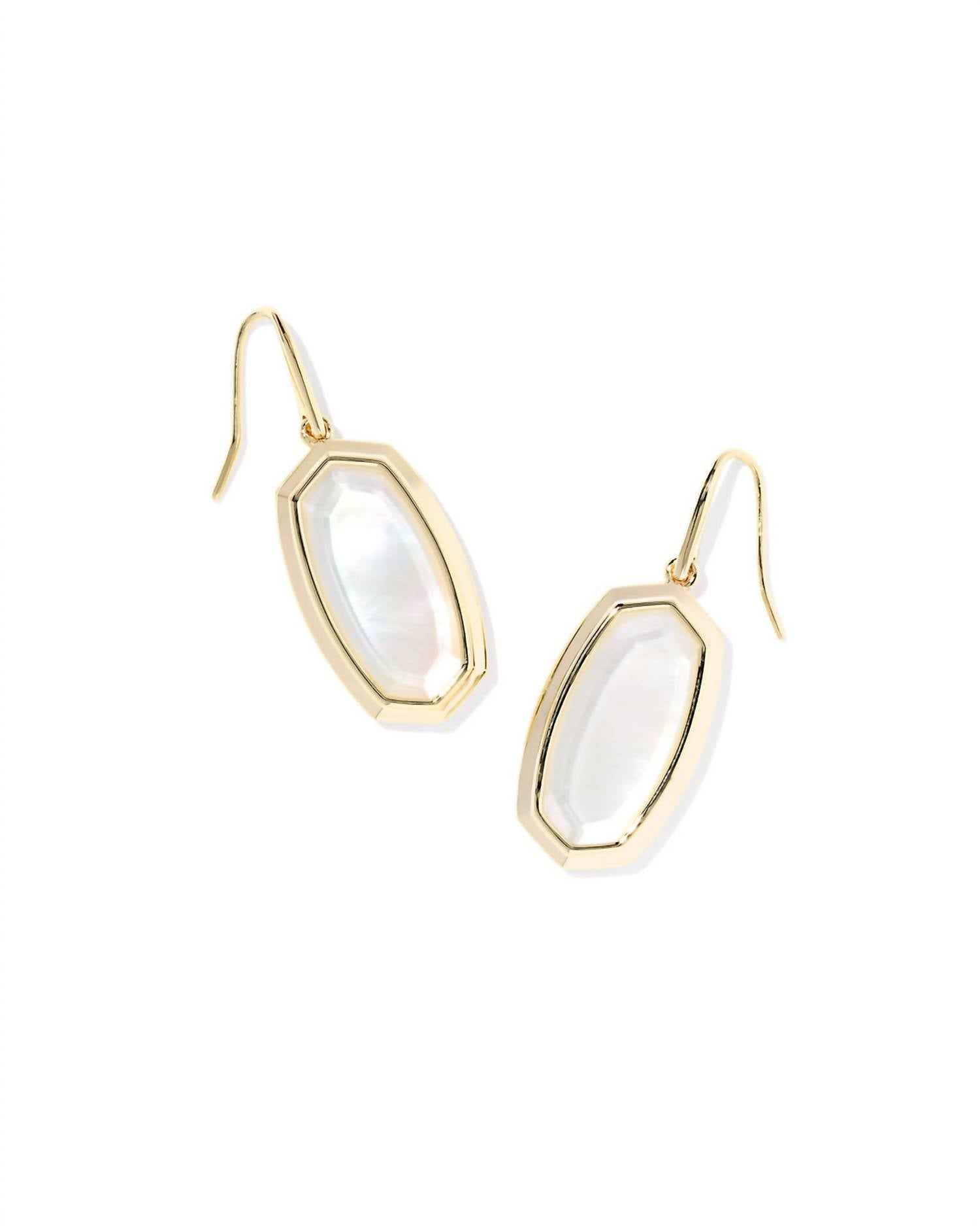 Kendra Scott - Women's Dani Bezel Drop Earrings