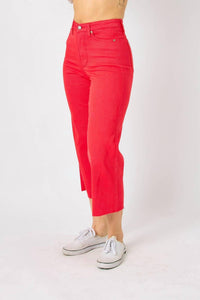 Judy Blue - High Waist Cropped Jeans