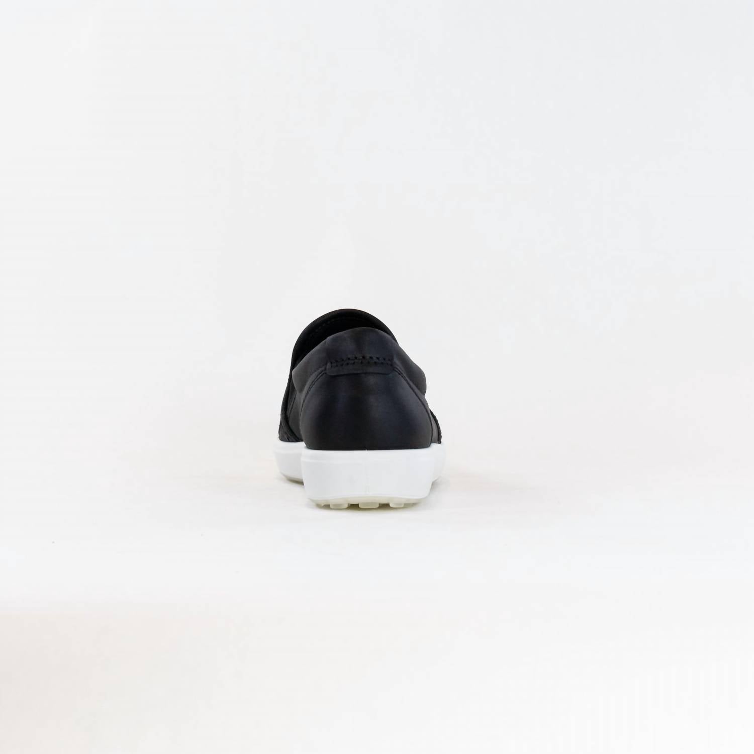 ECCO Women's Soft 7 Woven Slip On 2.0 Shoe in black - women's sneaker - view 6
