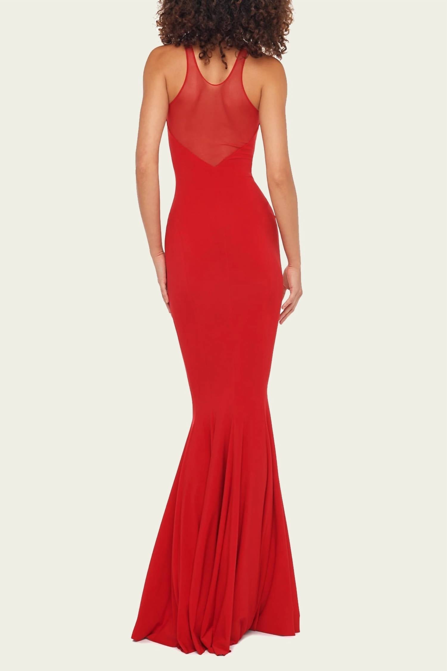 Norma Kamali - Racer Fishtail Gown