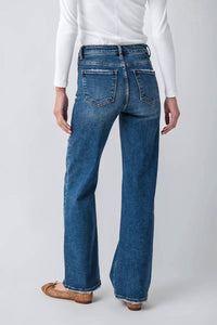 Risen - High Rise Ankle Straight With Tummy Control Jeans
