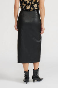 Lucy Paris - Cade Faux Leather Skirt