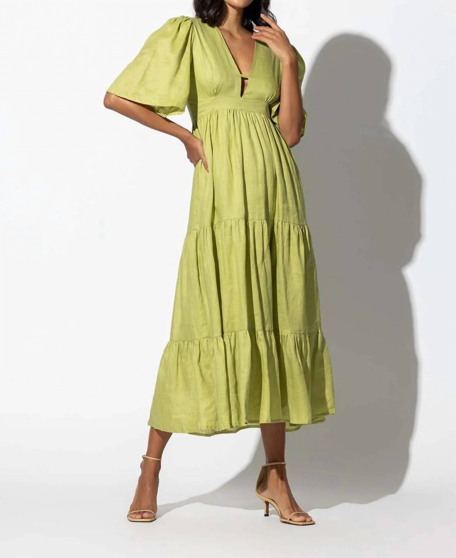 Lusana - Brooklyn Linen Dress