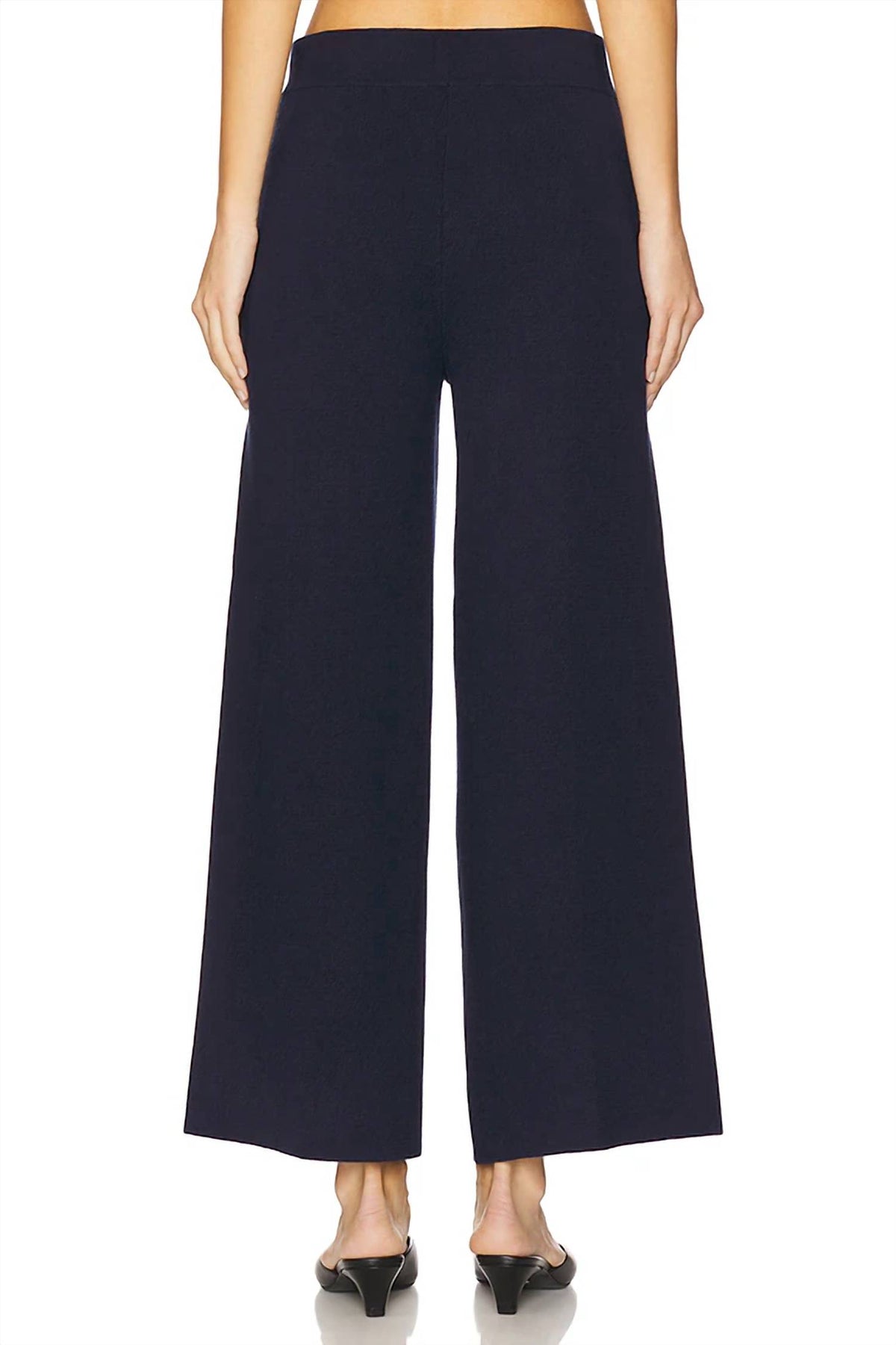 L'Agence - Madrid Wide Leg Knit Pants