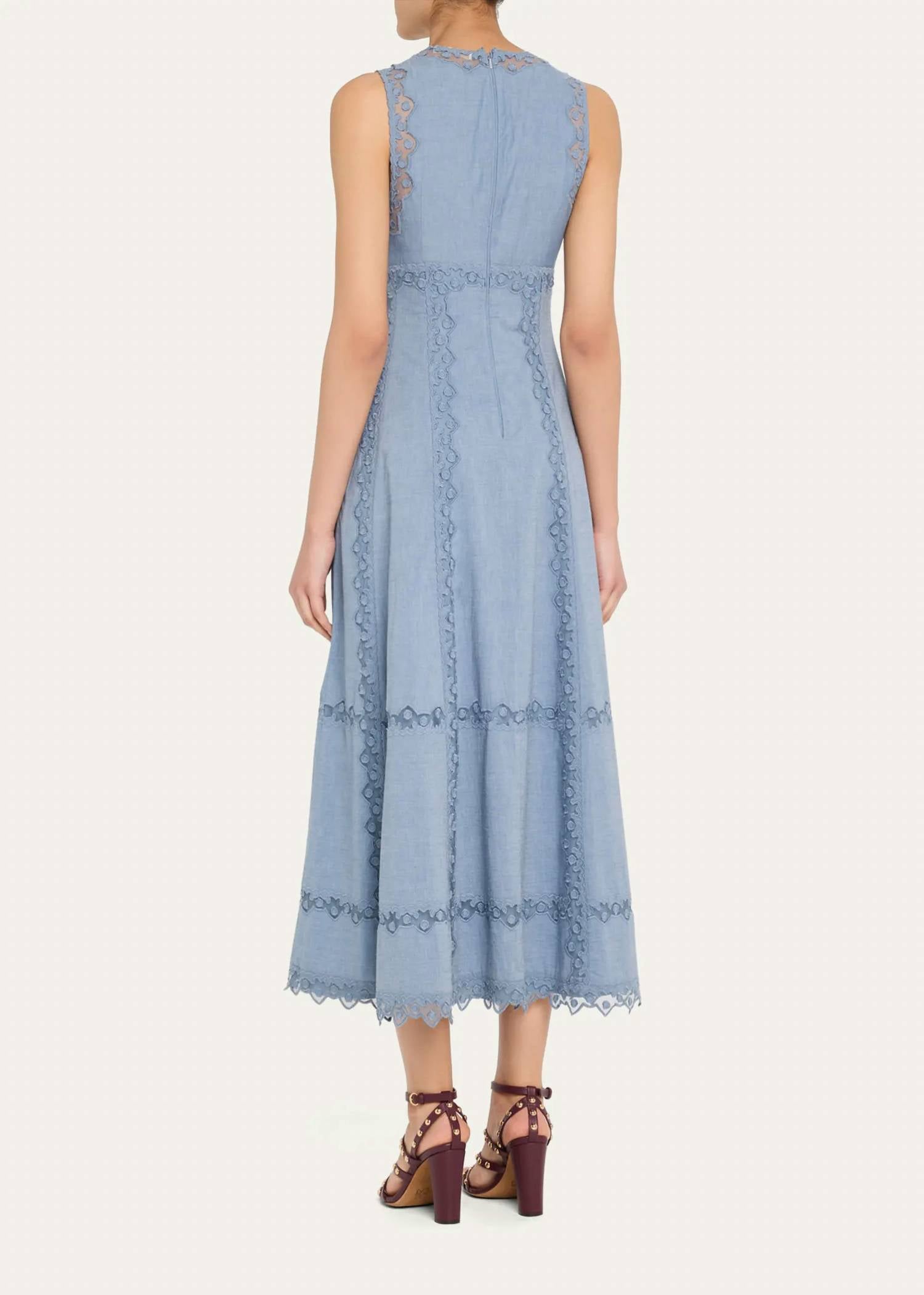 Ulla Johnson - Anela Sleeveless Midi Dress