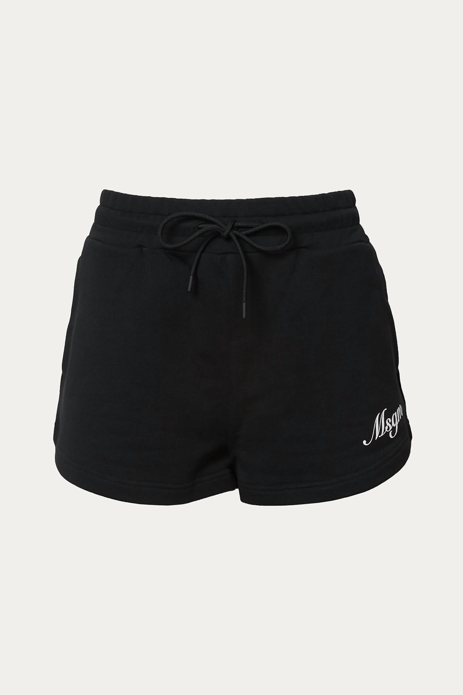 LOGO-PRINT TRACK SHORTS